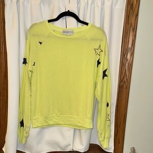 Wildfox Yellow Star Sweatshirt